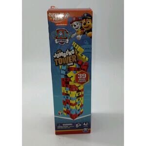 Paw Patrol Nickelodeon Jumbling Tower Game 39 pcs Spin Master Ages 5 + NEW !